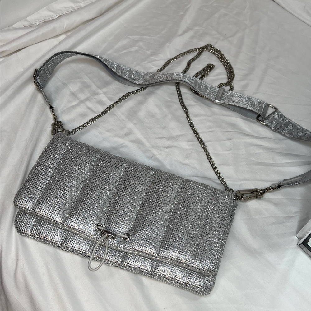 Steve Madden Silver Crossbody Bag